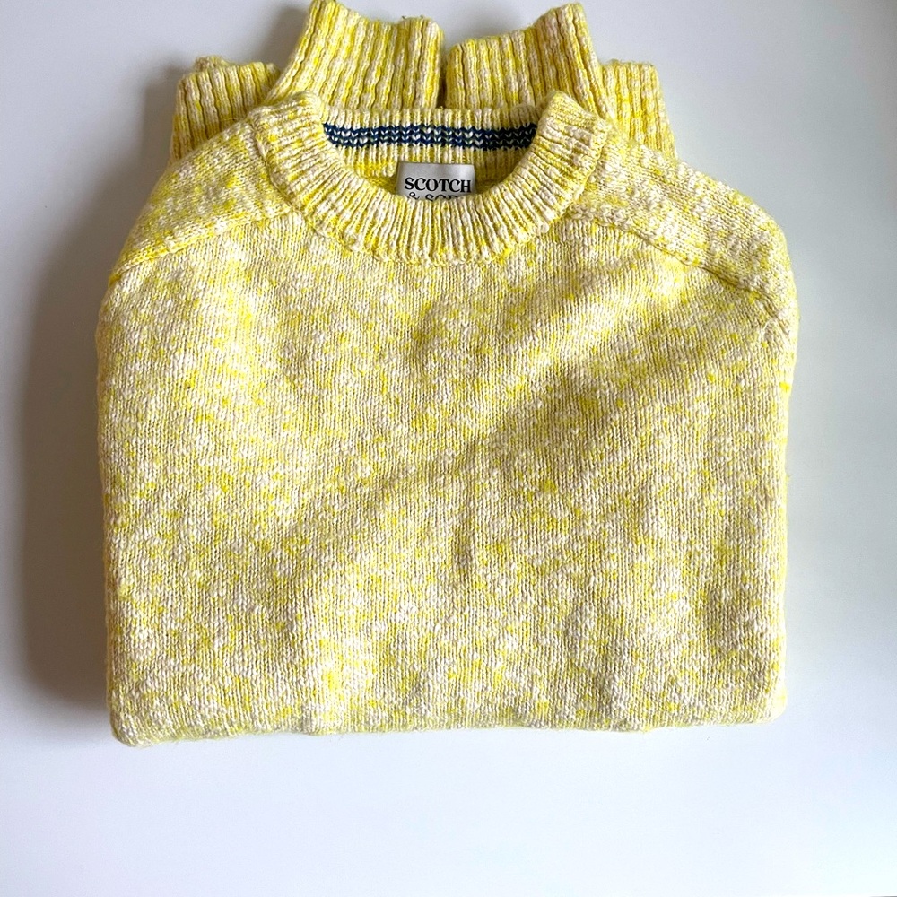 Oversized Scotch & Soda Yellow Sweater